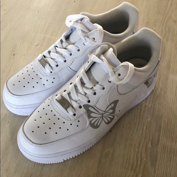 Reflective Butterfly AF1 Nike- Drip Creationz- - Picture 6 of 6